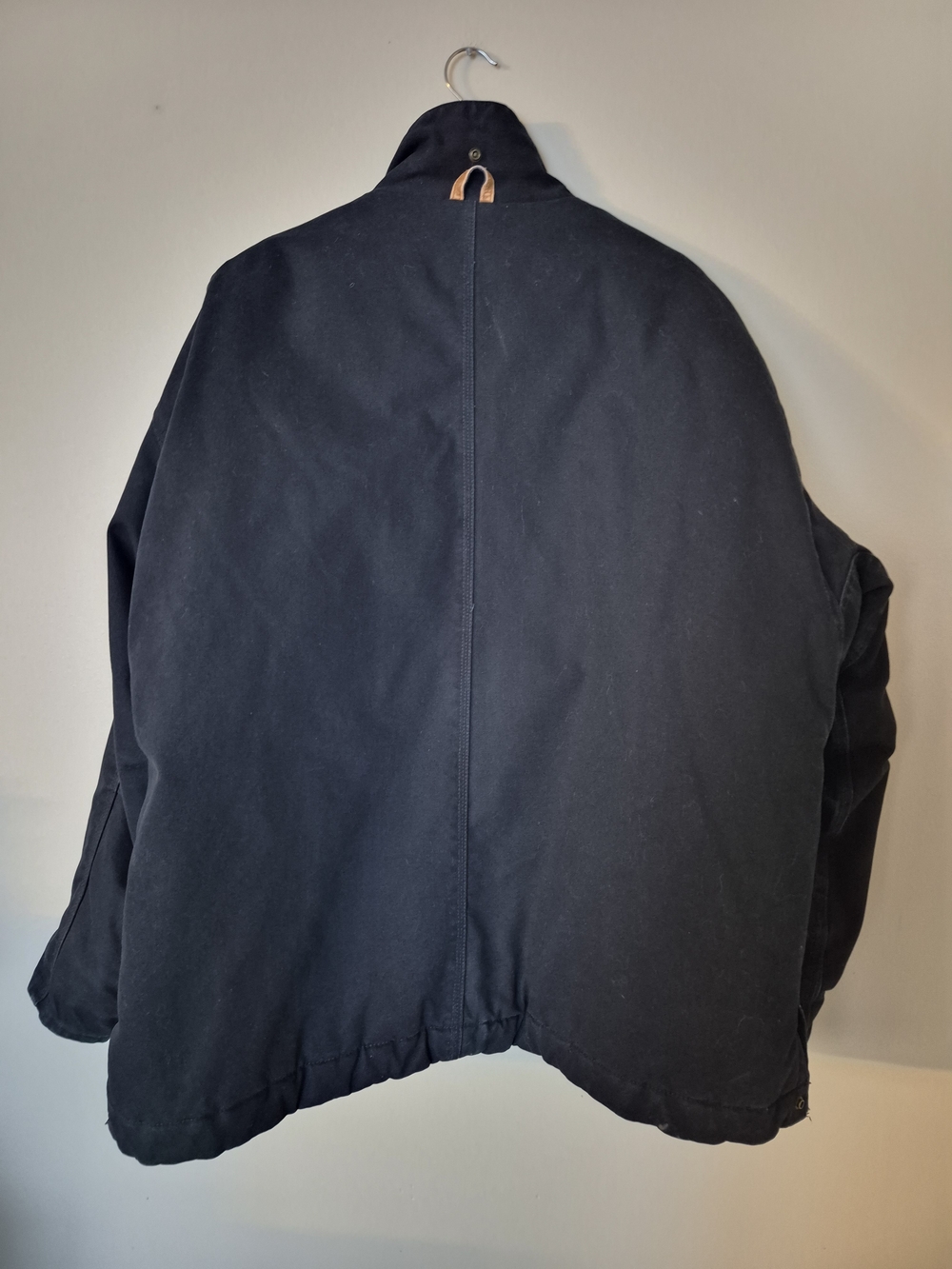 Berne Men’s XL Regular Insulated Duck Canvas Work Coat Jacket Navy CH377MD - Picture 6 of 9